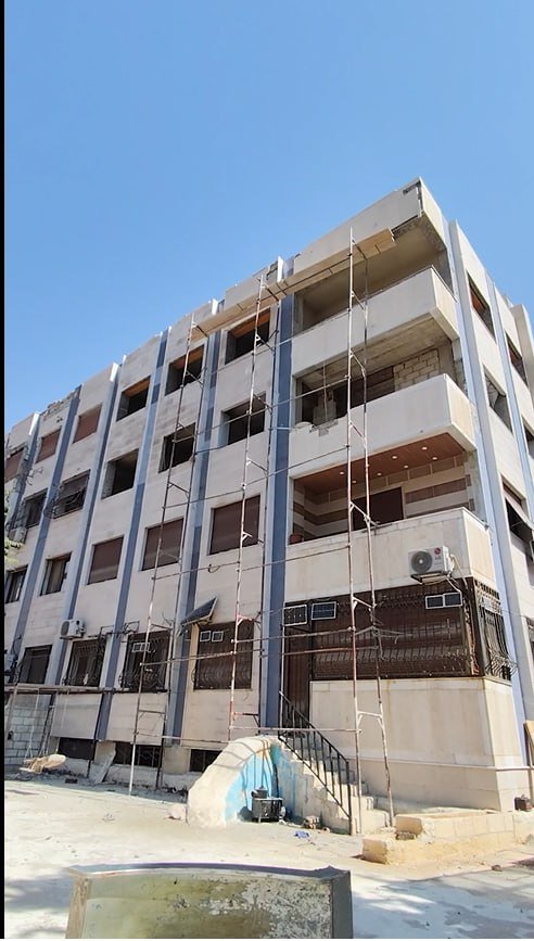 Al-Zaeem Building Façade Restoration — Barzeh, Damascus — Photo 1