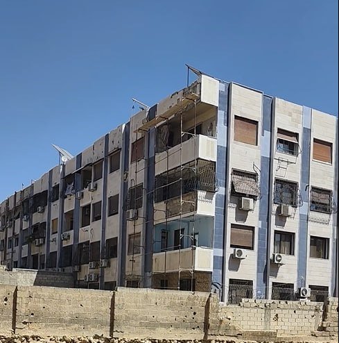 Al-Zaeem Building Façade Restoration — Barzeh, Damascus — Photo 3