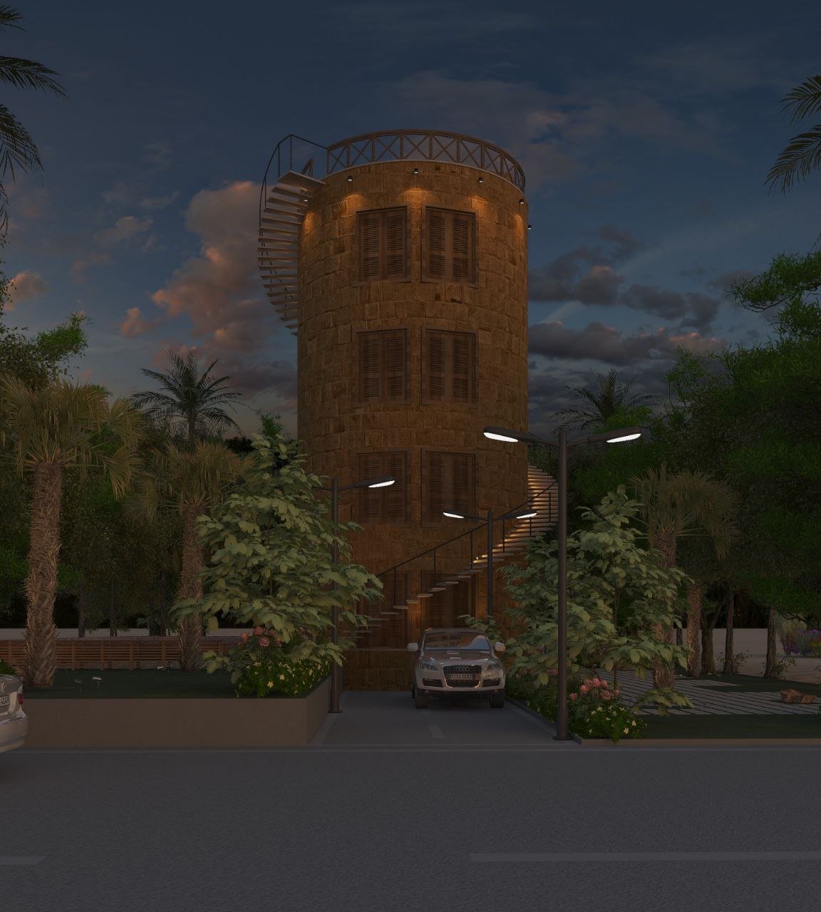 Water Tank Design & Construction — Saudi Arabia — Photo 4